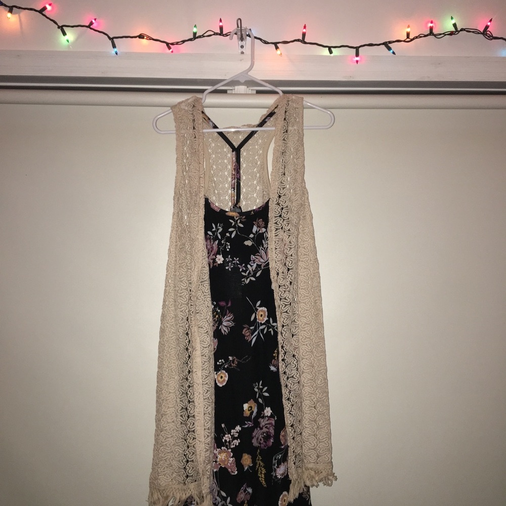 NWT Floral Dress & Cardigan Pair -can buy separate